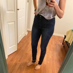 KanCan Size 28 jeans, Long, ultra high waisted!